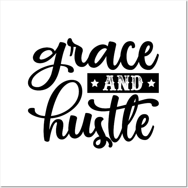 grace & hustle Wall Art by Sohidul Islam